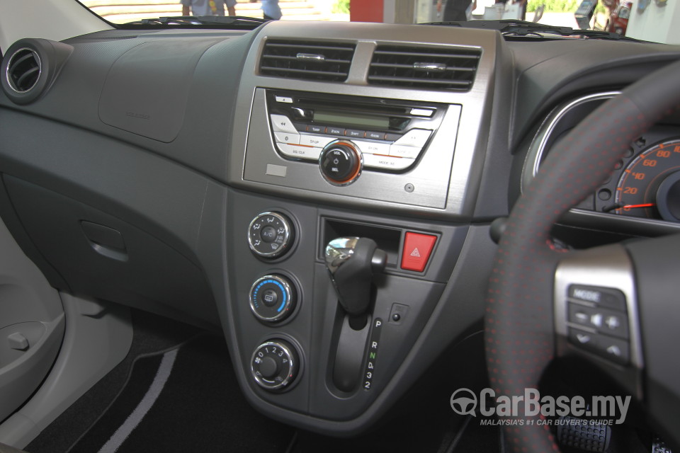 Perodua Myvi Mk2 Facelift (2015) Interior