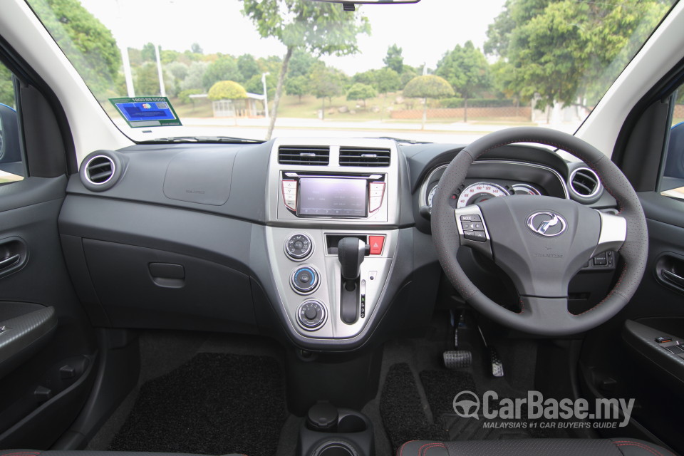 Perodua Myvi Mk2 Facelift (2015) Interior