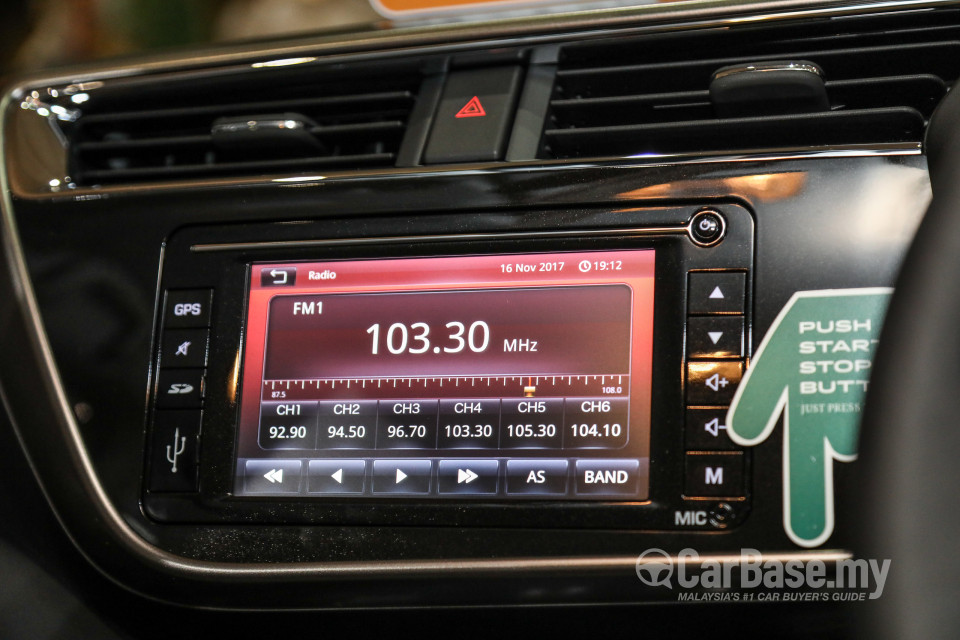 Perodua Myvi D20N (2017) Interior