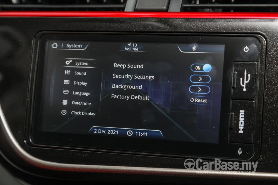 Perodua Myvi D51A (2021) Interior