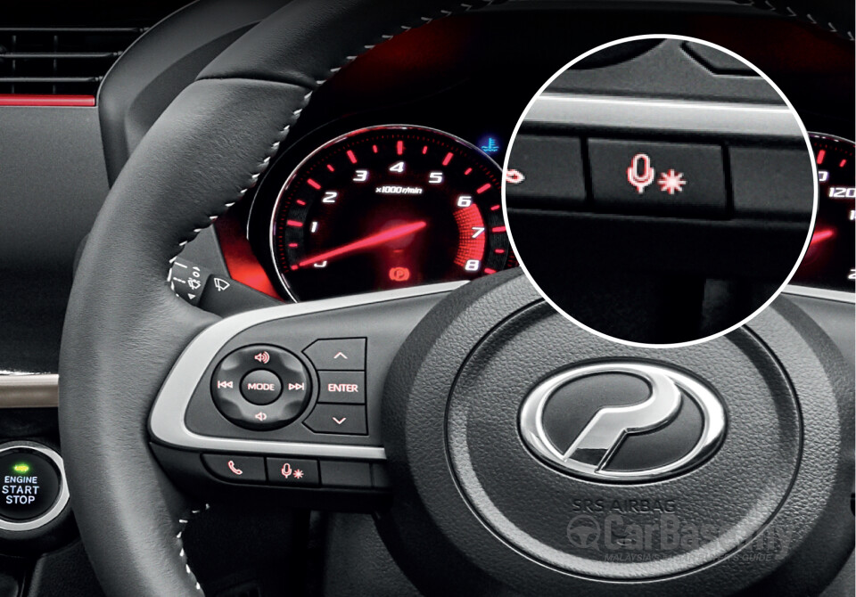 Perodua Myvi D51A (2021) Interior