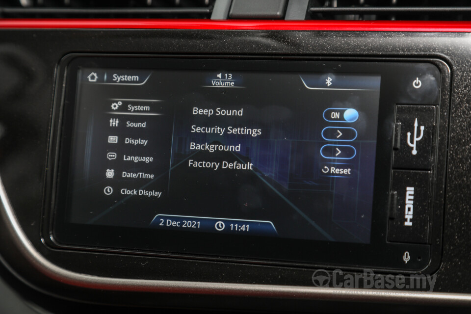 Perodua Myvi D51A (2021) Interior