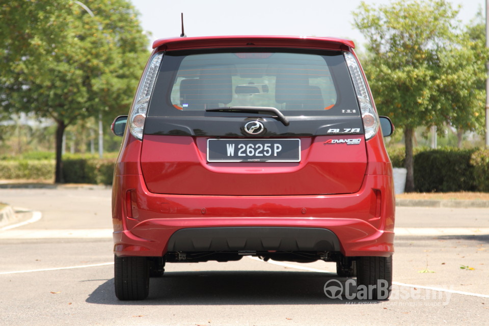 Perodua Alza Mk1 Facelift (2014) Exterior