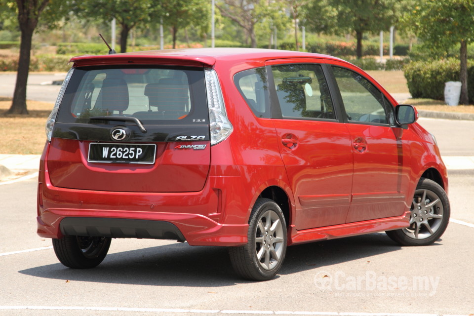 Perodua Alza Mk1 Facelift (2014) Exterior