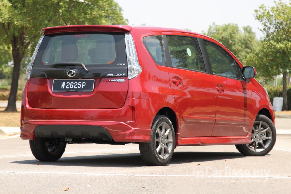 Perodua Alza Mk1 Facelift (2014) Exterior