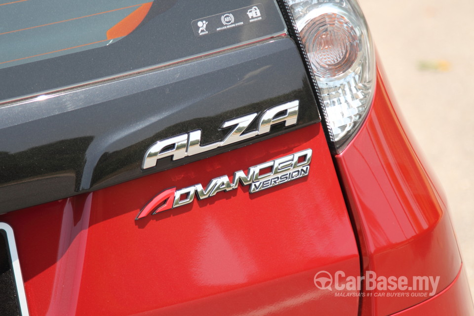 Perodua Alza Mk1 Facelift (2014) Exterior