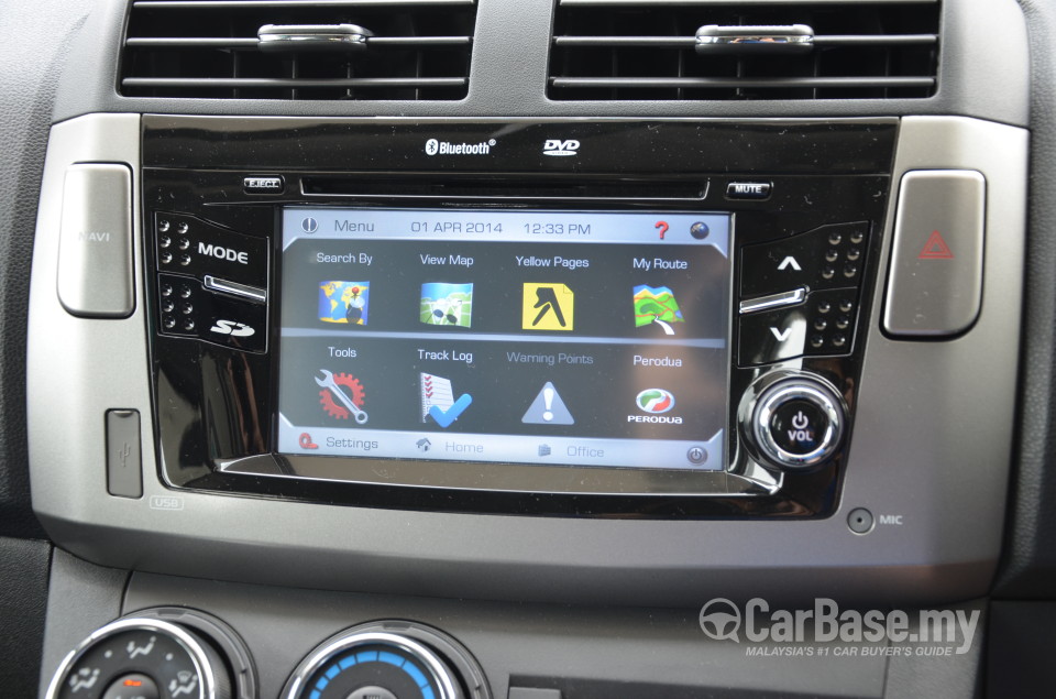 Perodua Alza Mk1 Facelift (2014) Interior