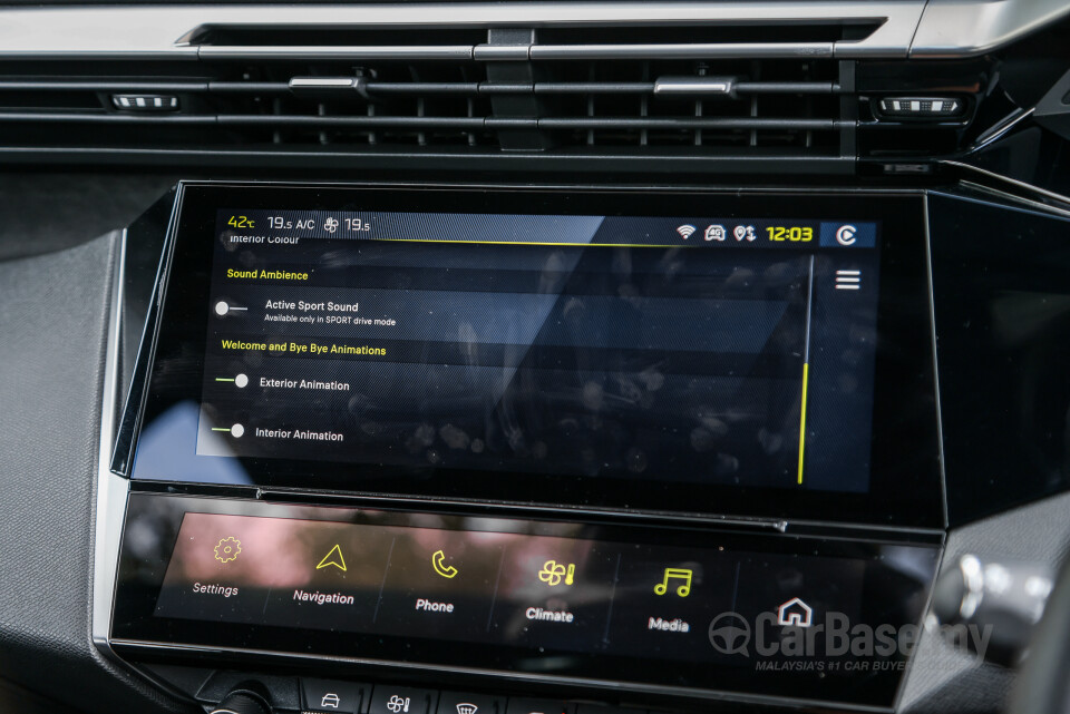 Peugeot 408 P54 (2024) Interior