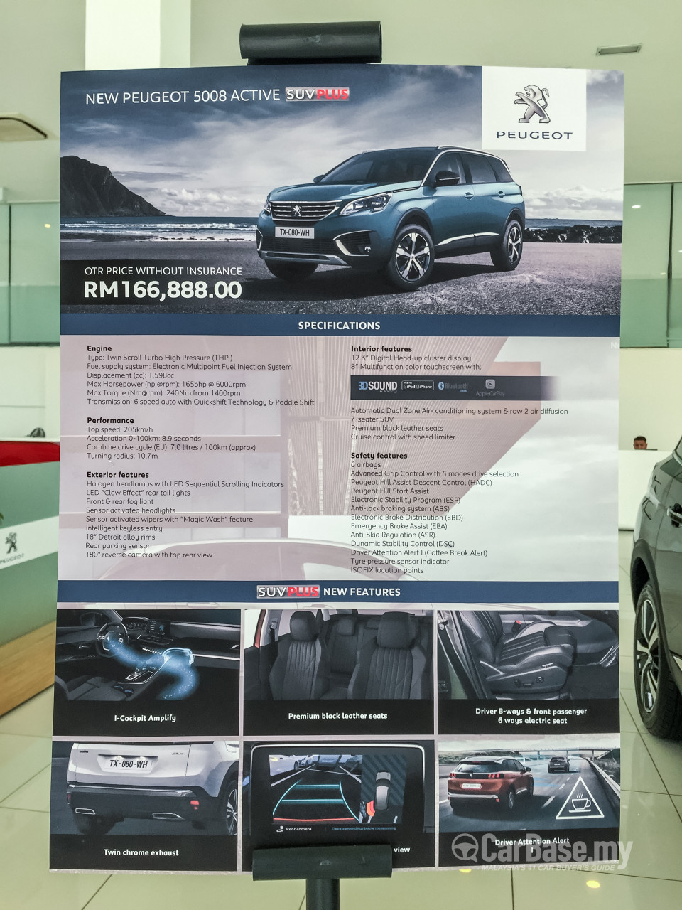 Peugeot 5008 P87 (2018) Interior