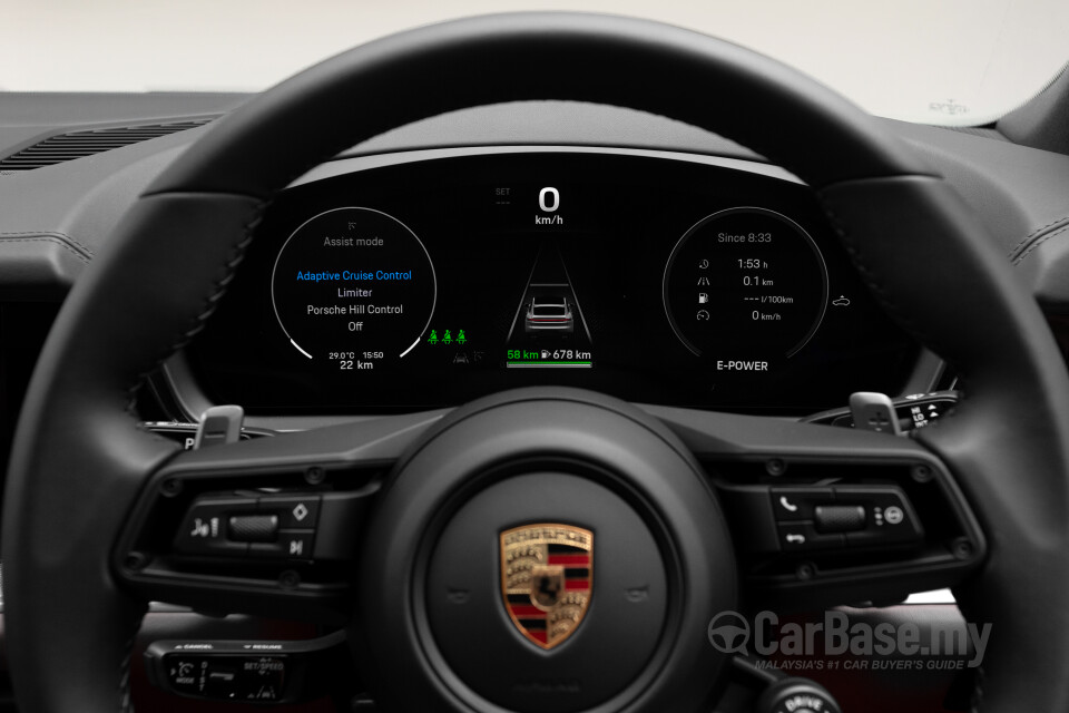 Porsche Cayenne Coupe 9YB (2025) Interior