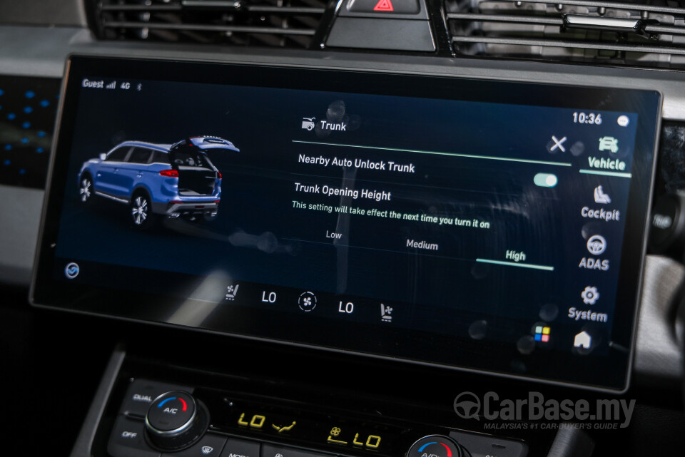 Proton X70 P7-90A MC3 (2026) Interior