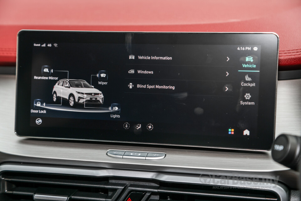 Proton X50 SX11 RC (2024) Interior