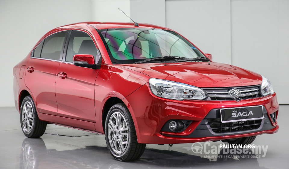 Proton Saga P2-13A (2016) Exterior