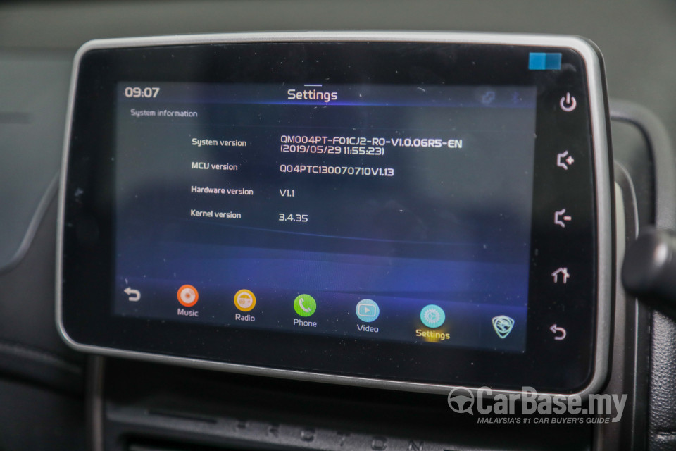 Proton Saga P2-13A Facelift (2019) Interior