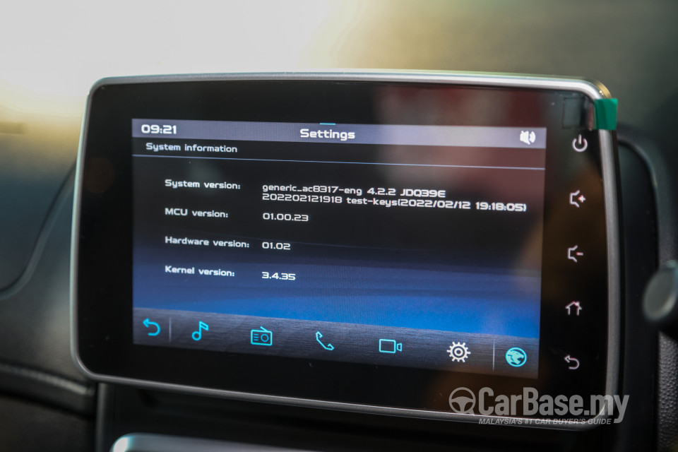 Proton Saga P2-13A MC2 (2022) Interior