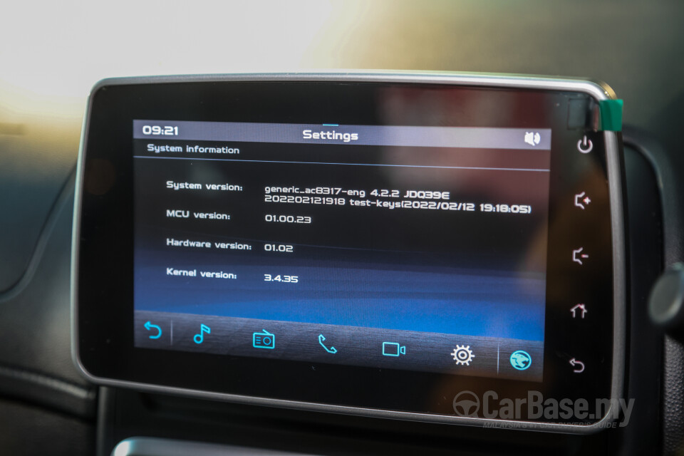 Proton Saga P2-13A MC2 (2022) Interior