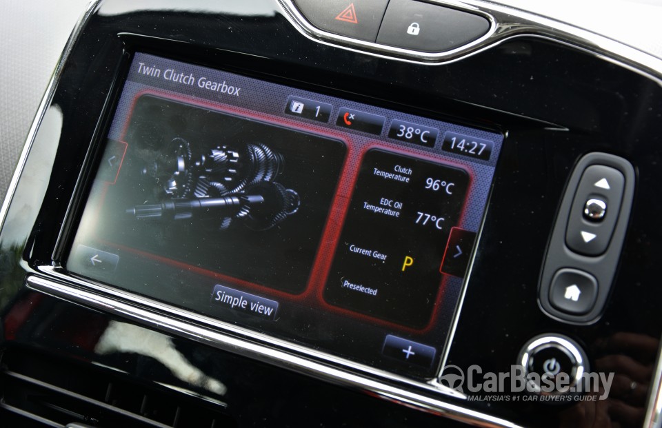 Renault Clio RS Mk4 (2014) Interior