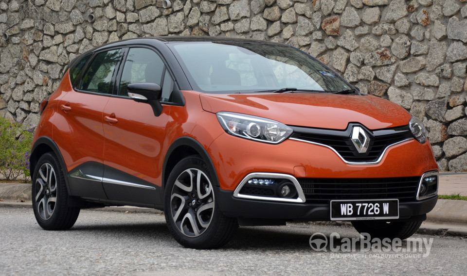 Renault Captur Mk1 (2015) Exterior