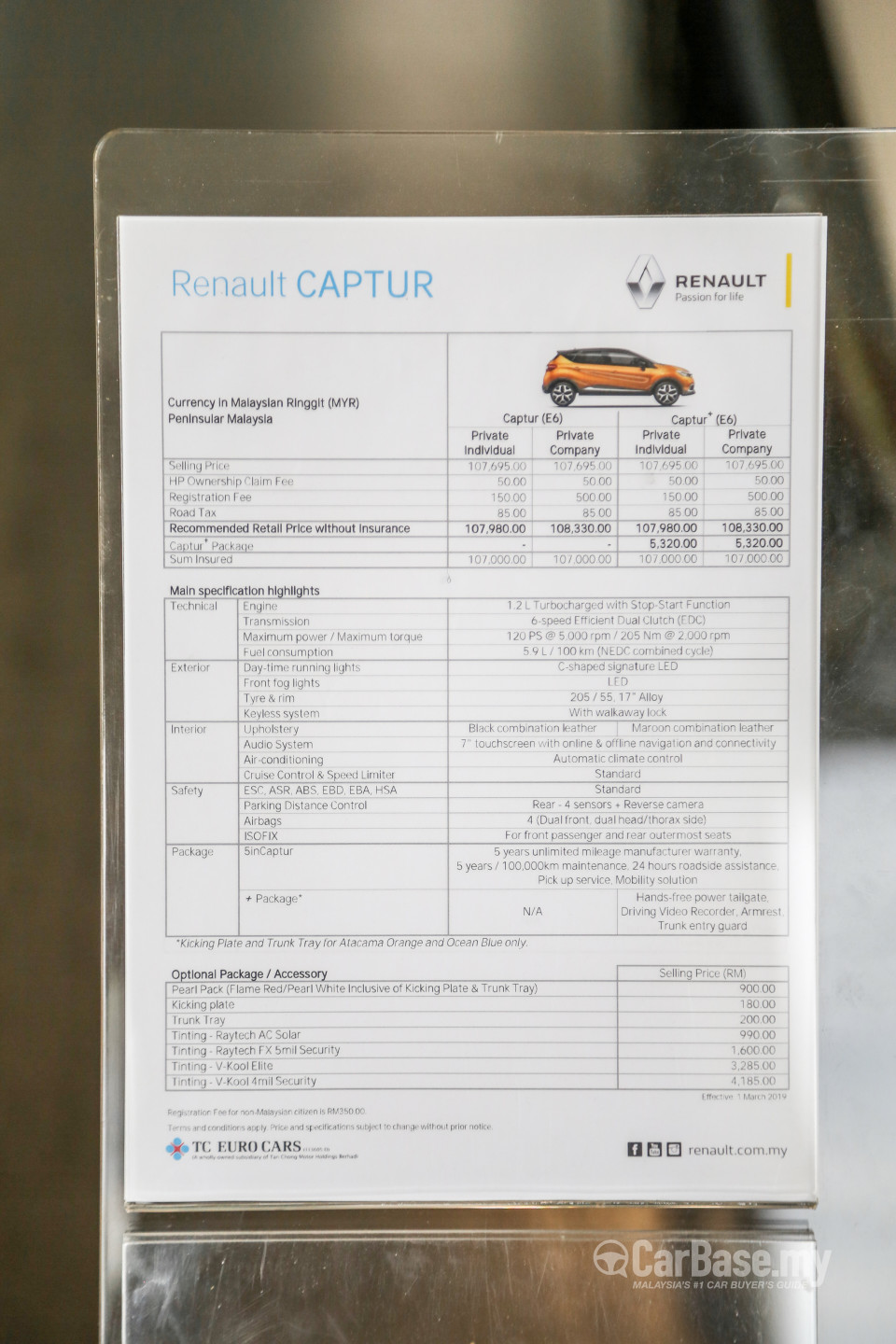 Renault Captur Mk1 Facelift (2018) Exterior
