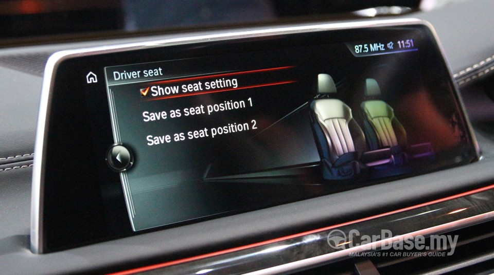 BMW 7 Series G12 (2016) Interior