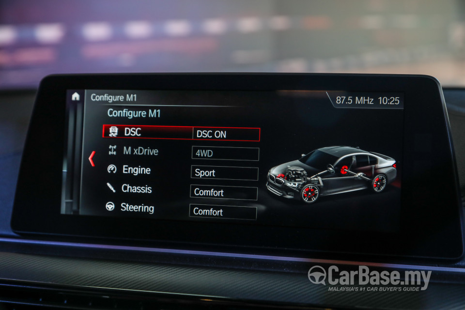 BMW M5 F90 (2018) Interior