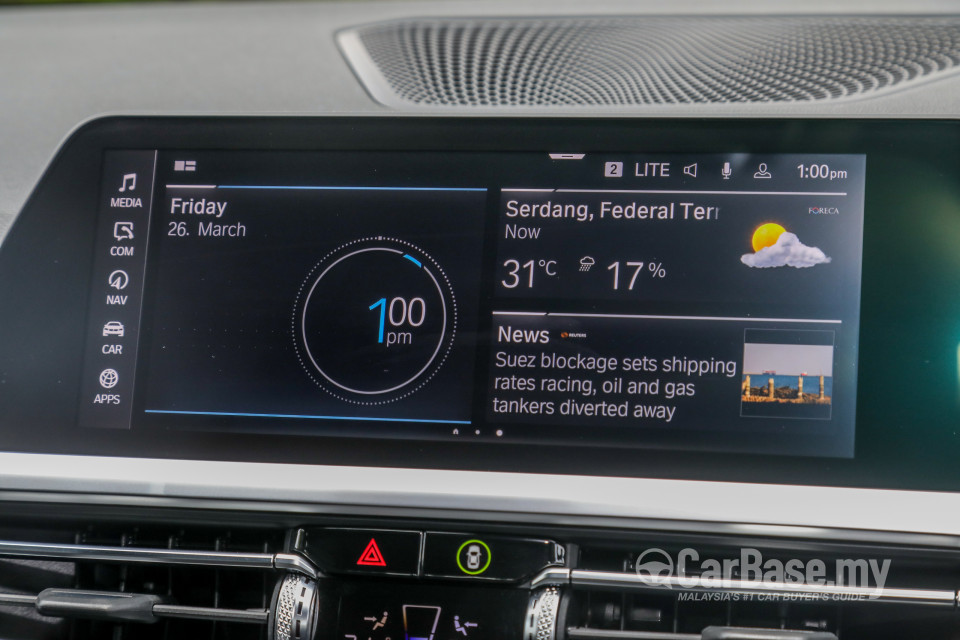 BMW 3 Series G20 (2019) Interior