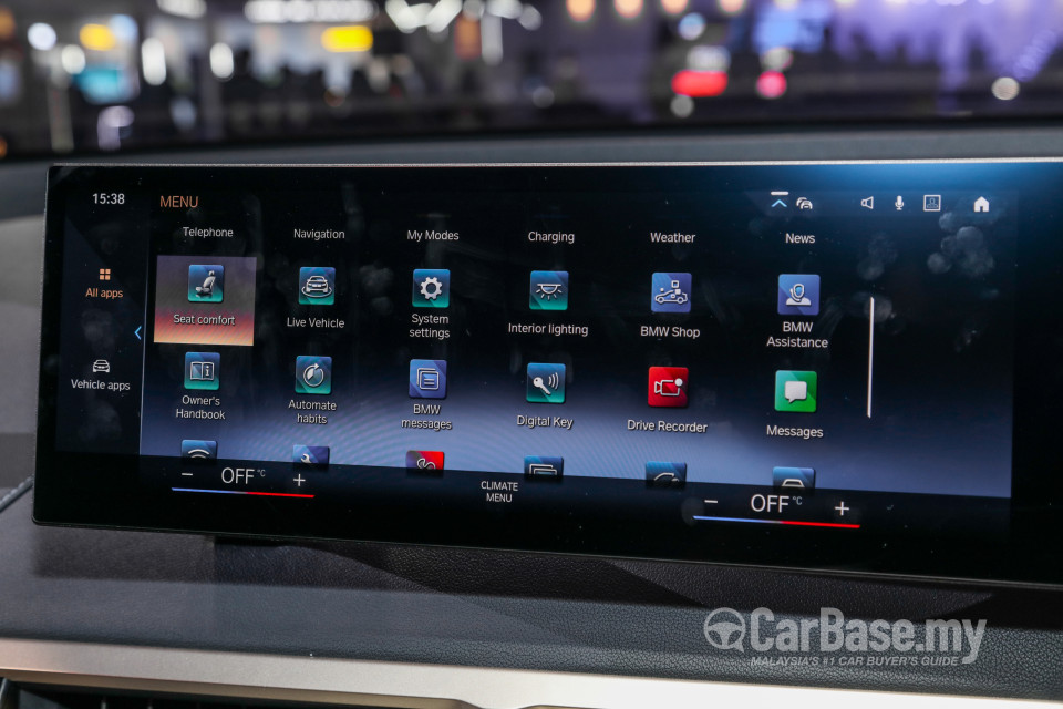 BMW iX I20 (2021) Interior