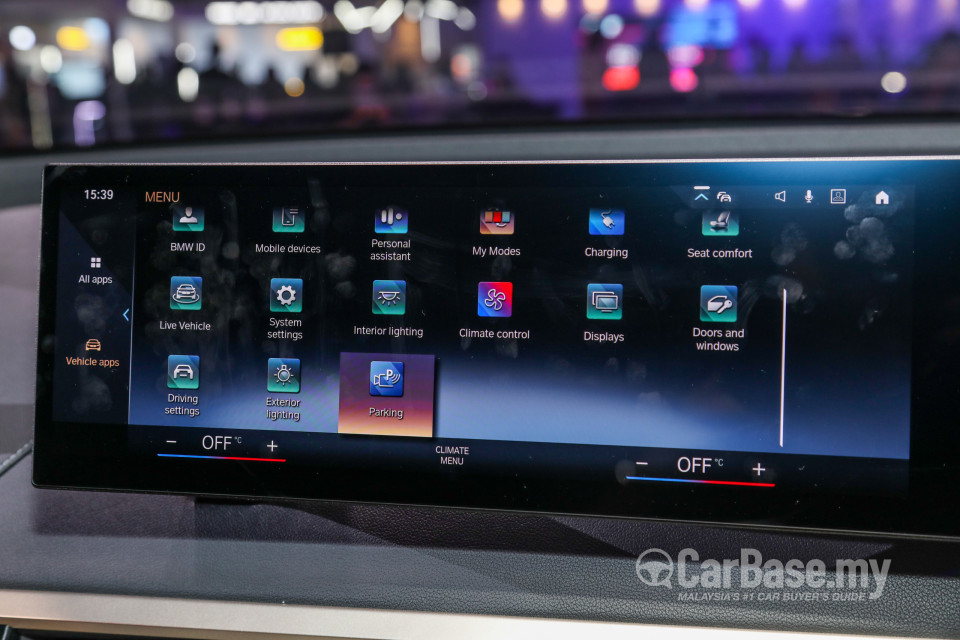 BMW iX I20 (2021) Interior