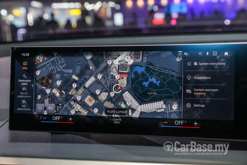 BMW iX I20 (2021) Interior