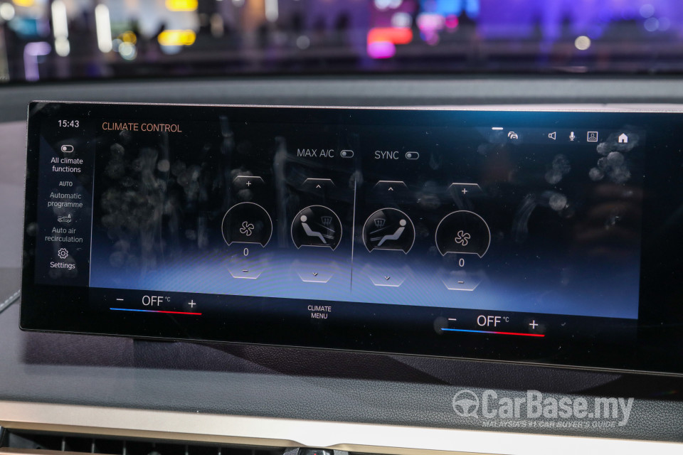 BMW iX I20 (2021) Interior