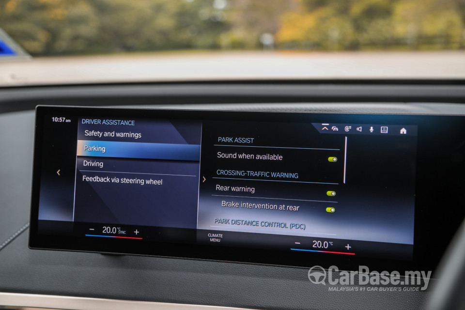 BMW iX I20 (2021) Interior