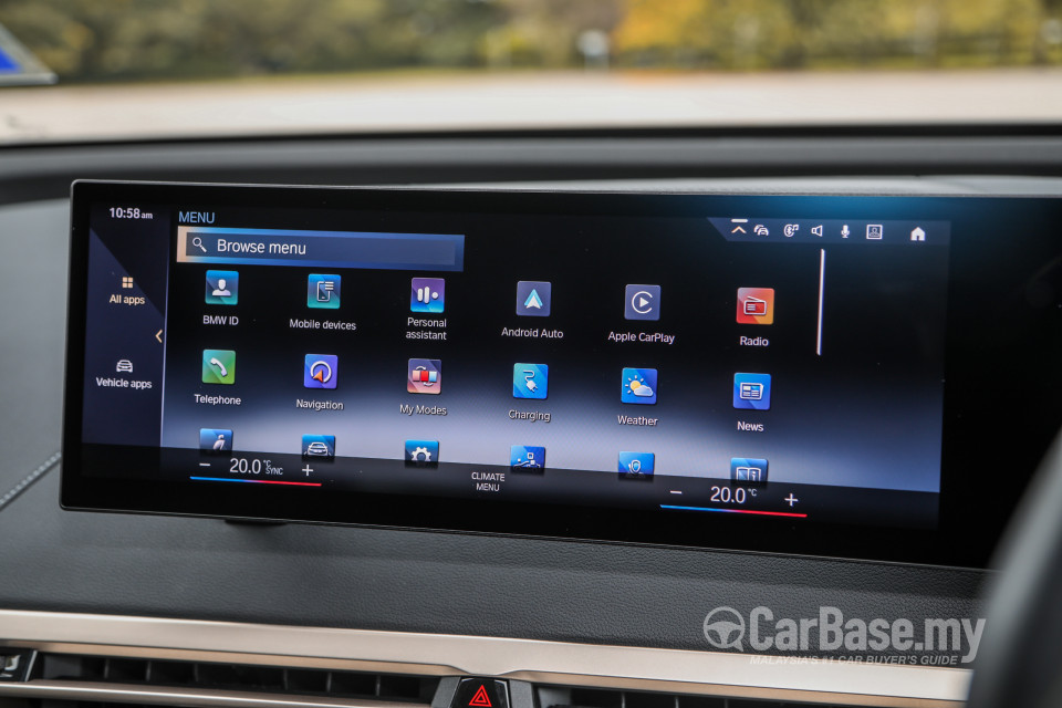 BMW iX I20 (2021) Interior