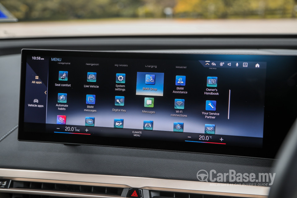 BMW iX I20 (2021) Interior