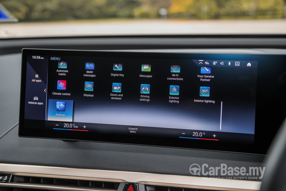 BMW iX I20 (2021) Interior