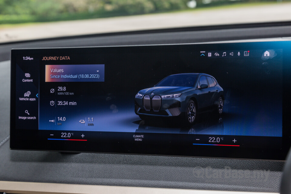 BMW iX I20 (2021) Interior