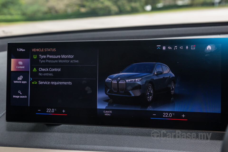 BMW iX I20 (2021) Interior
