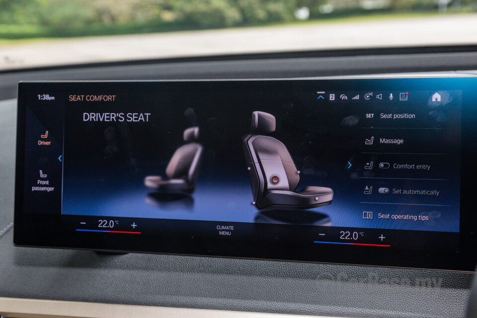 BMW iX I20 (2021) Interior