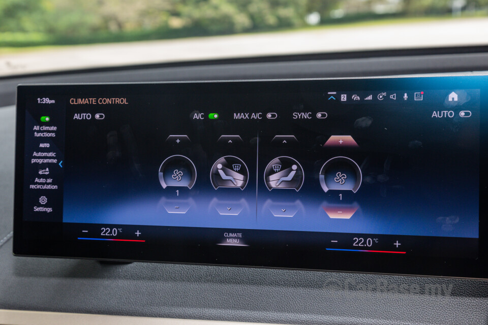 BMW iX I20 (2021) Interior