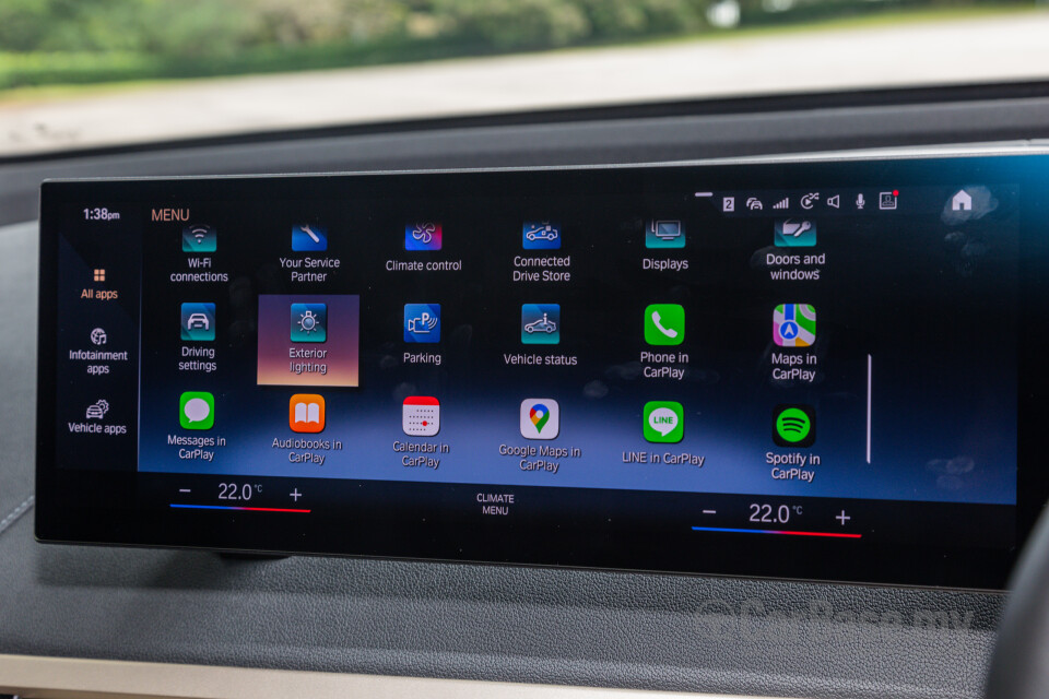 BMW iX I20 (2021) Interior