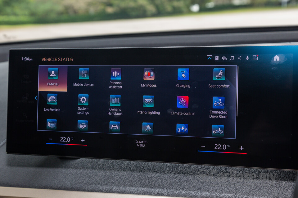 BMW iX I20 (2021) Interior
