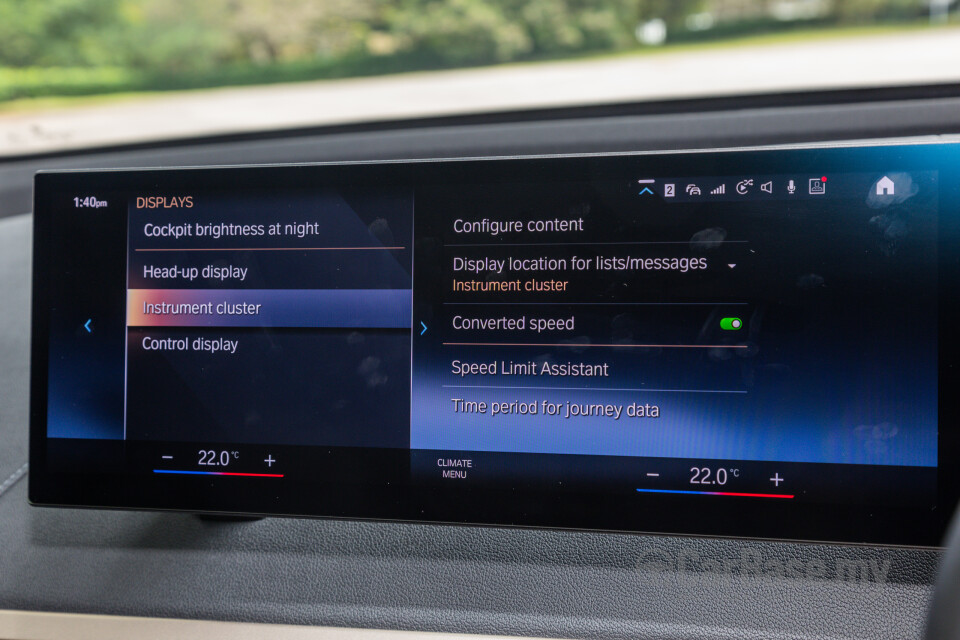 BMW iX I20 (2021) Interior