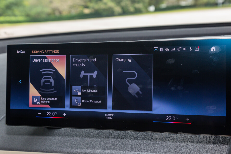 BMW iX I20 (2021) Interior
