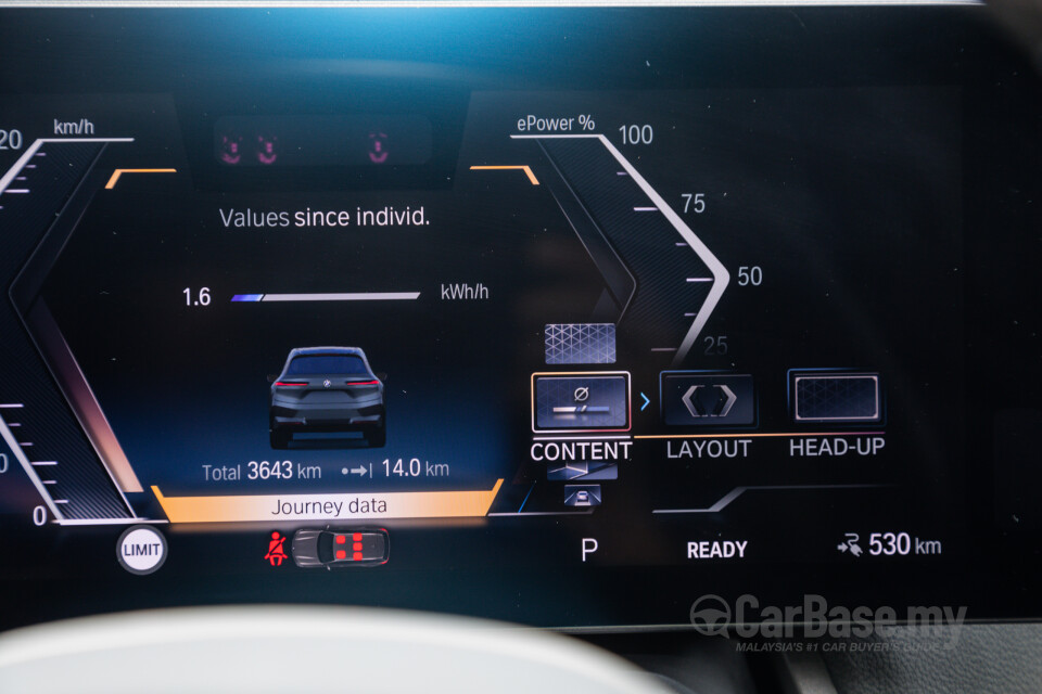 BMW iX I20 (2021) Interior