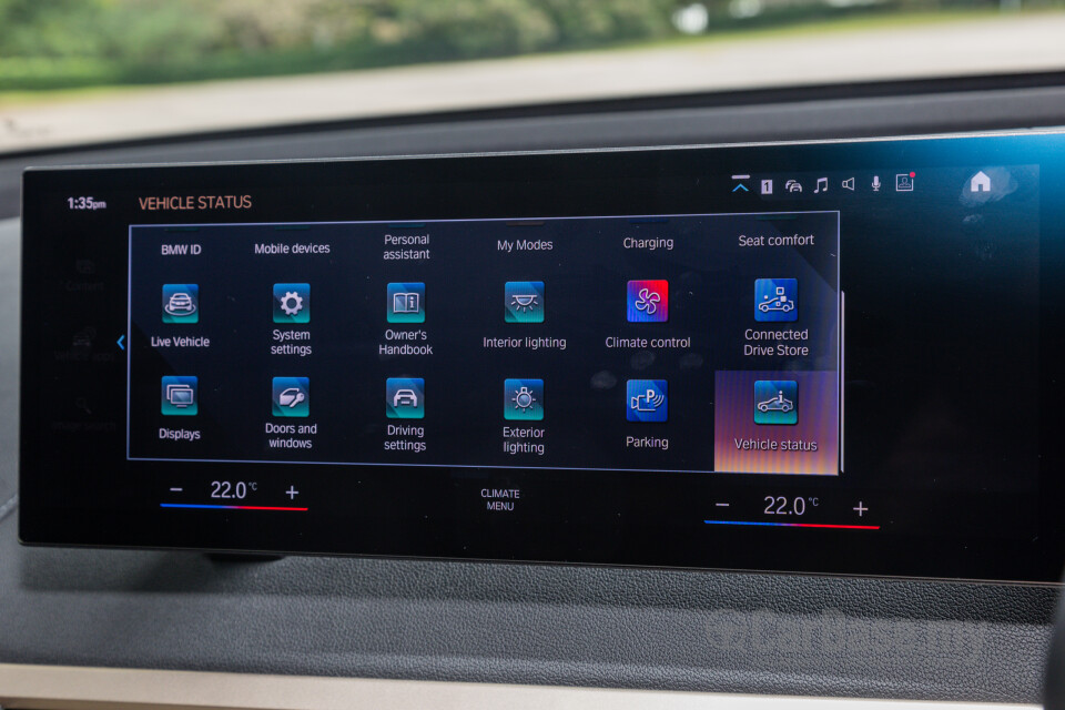 BMW iX I20 (2021) Interior