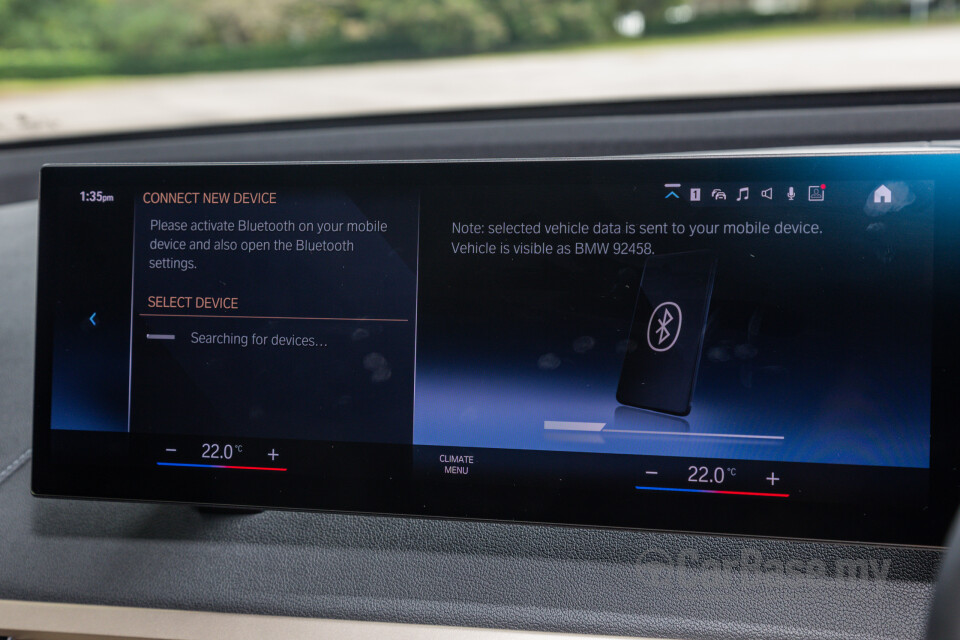 BMW iX I20 (2021) Interior
