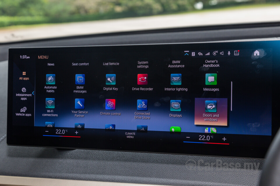 BMW iX I20 (2021) Interior