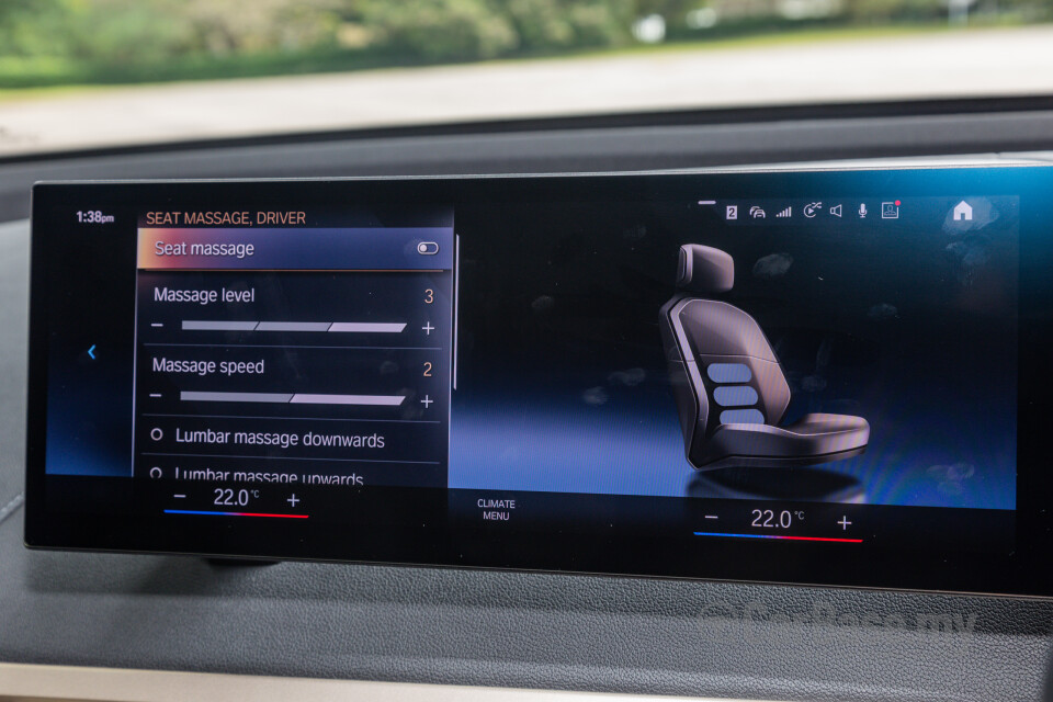 BMW iX I20 (2021) Interior