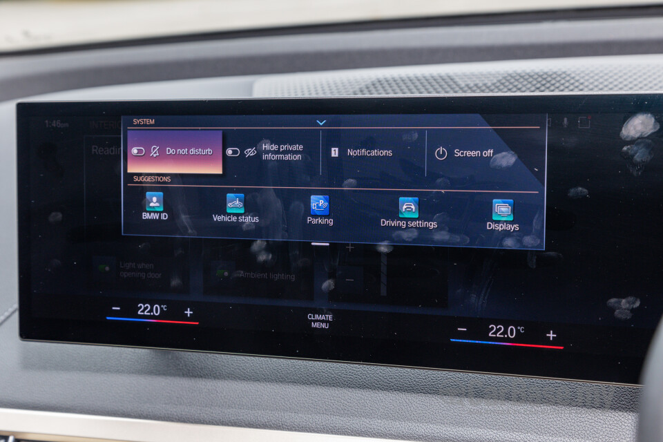 BMW iX I20 (2021) Interior