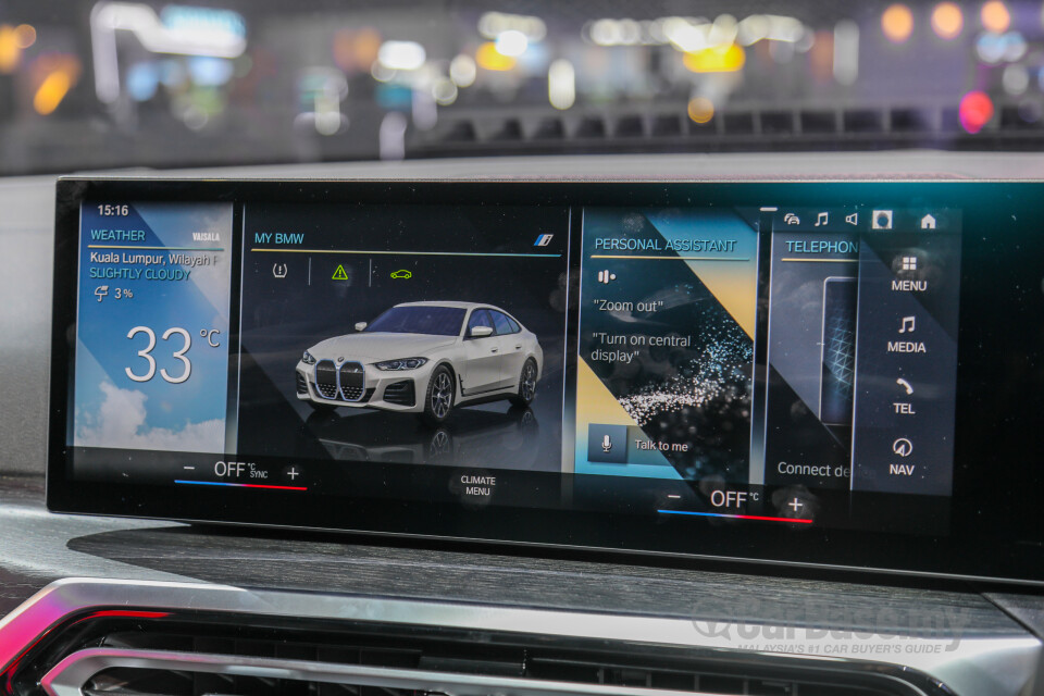 BMW i4 G26 (2022) Interior