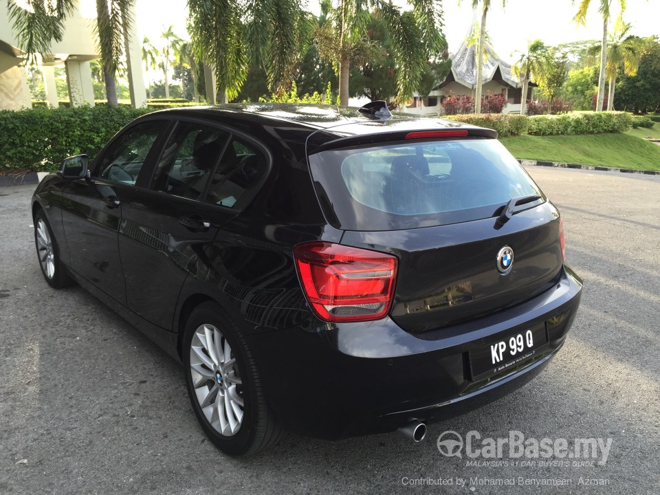 BMW 1 Series F20 (2013) User